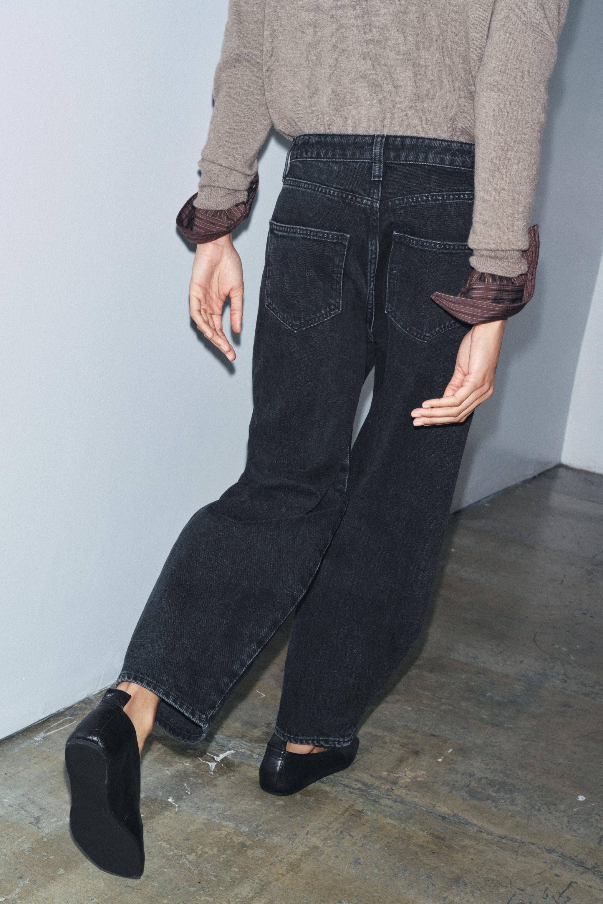 ZW COLLECTION BARREL MID-RISE JEANS